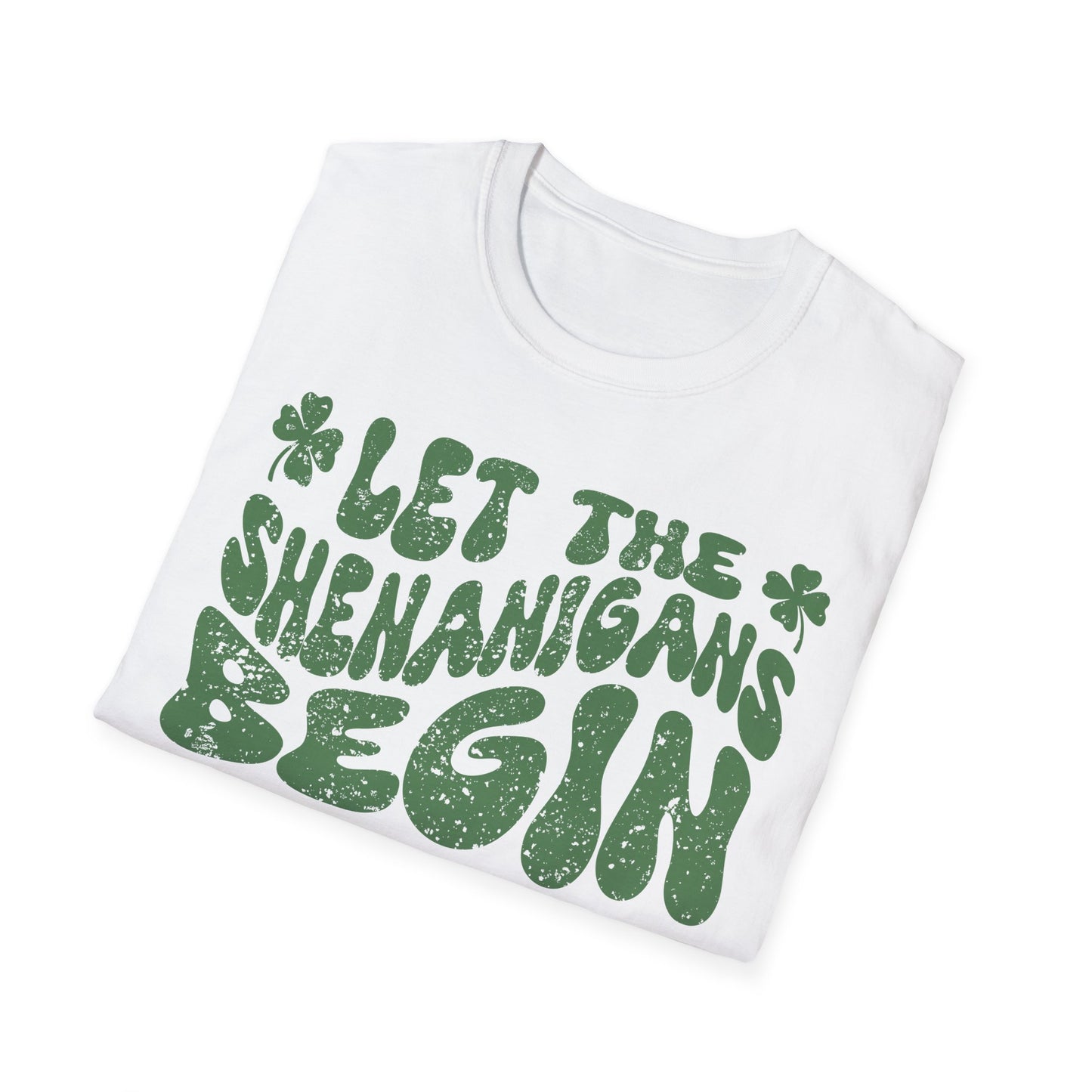 St. Patrick's Day Unisex T-Shirt - Let the Shenanigans Begin