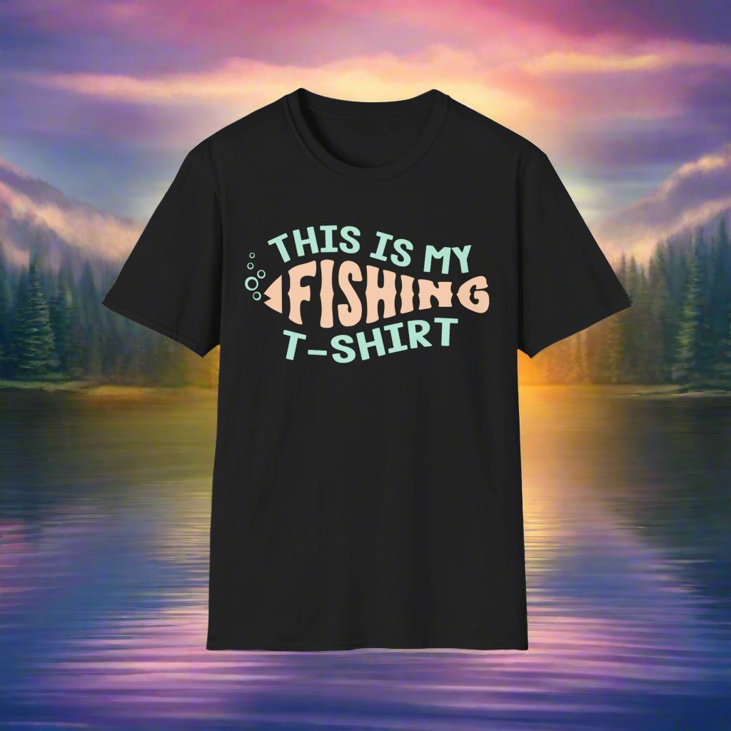 My Fishing Soft Style T-shirt - Print Fusions