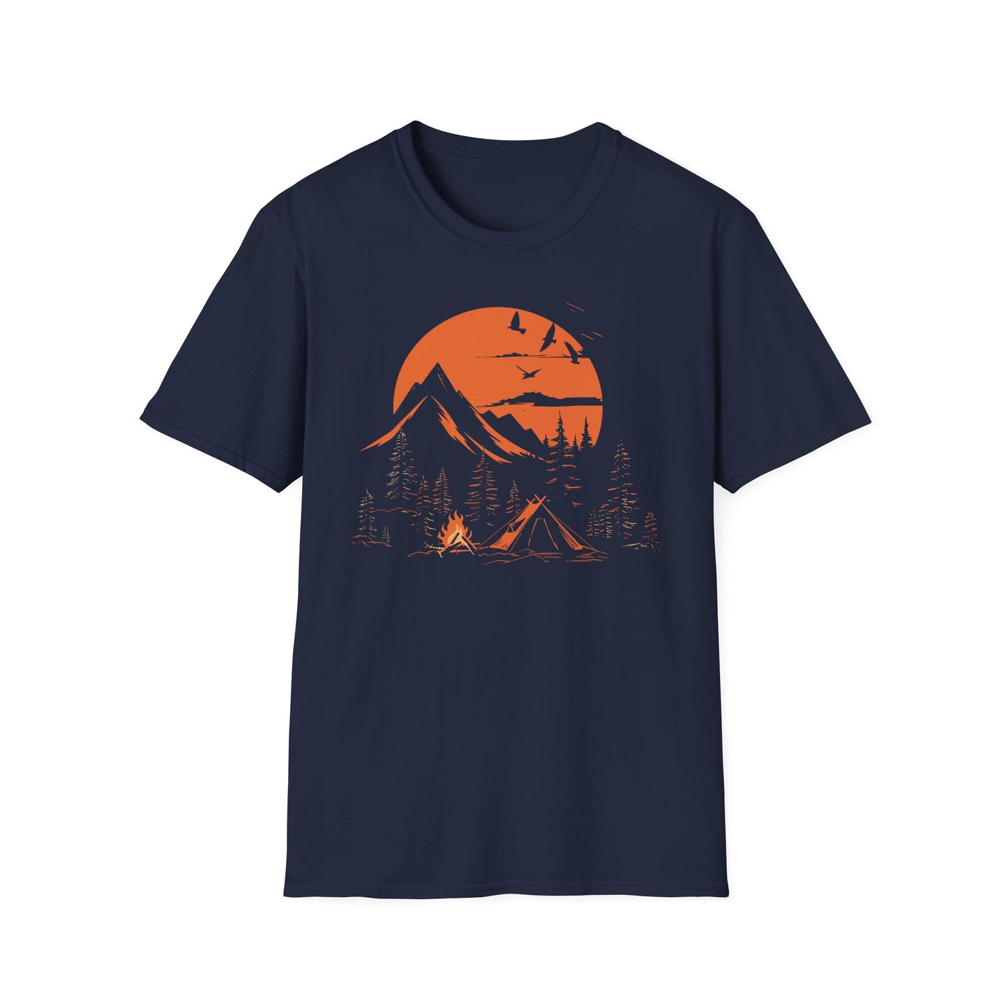 Adventure Awaits Camping T-Shirt