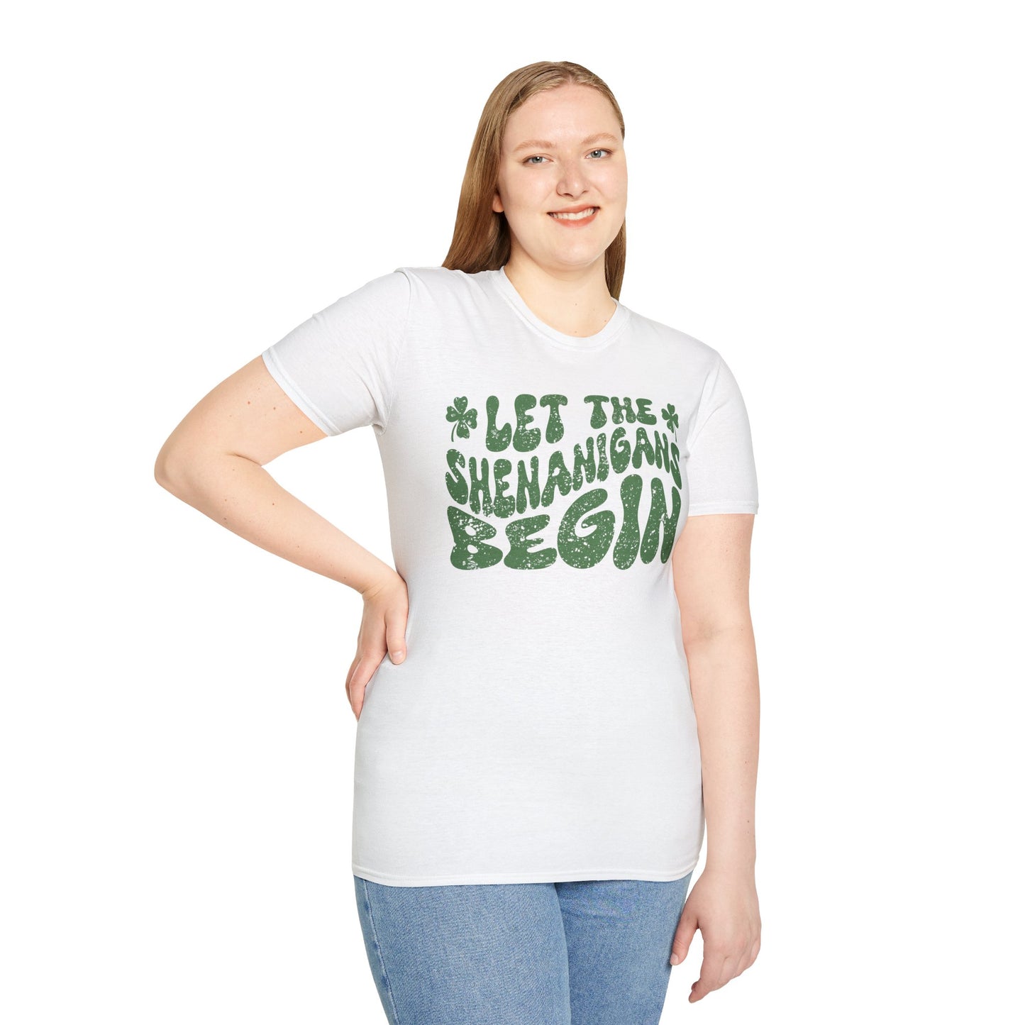 St. Patrick's Day Unisex T-Shirt - Let the Shenanigans Begin