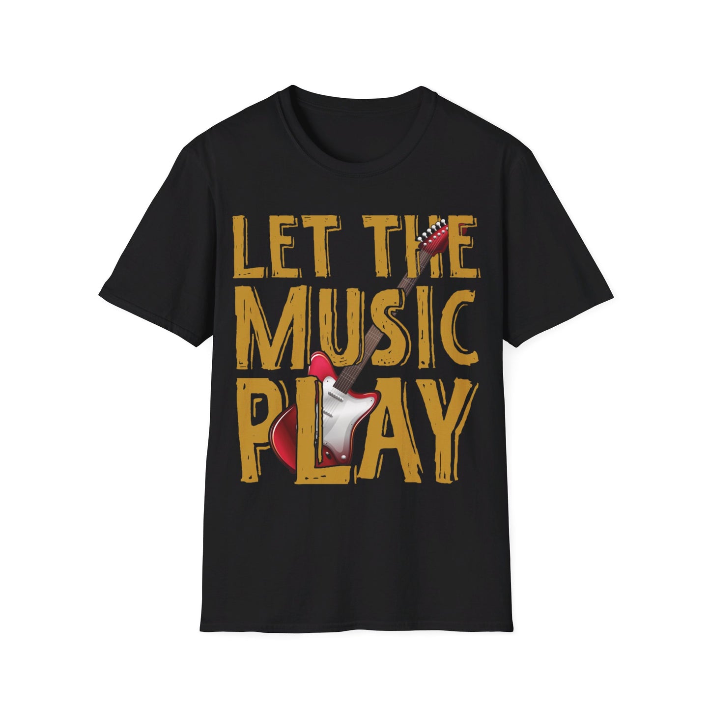 Let the Music Play Graphic T-Shirt - Print Fusions