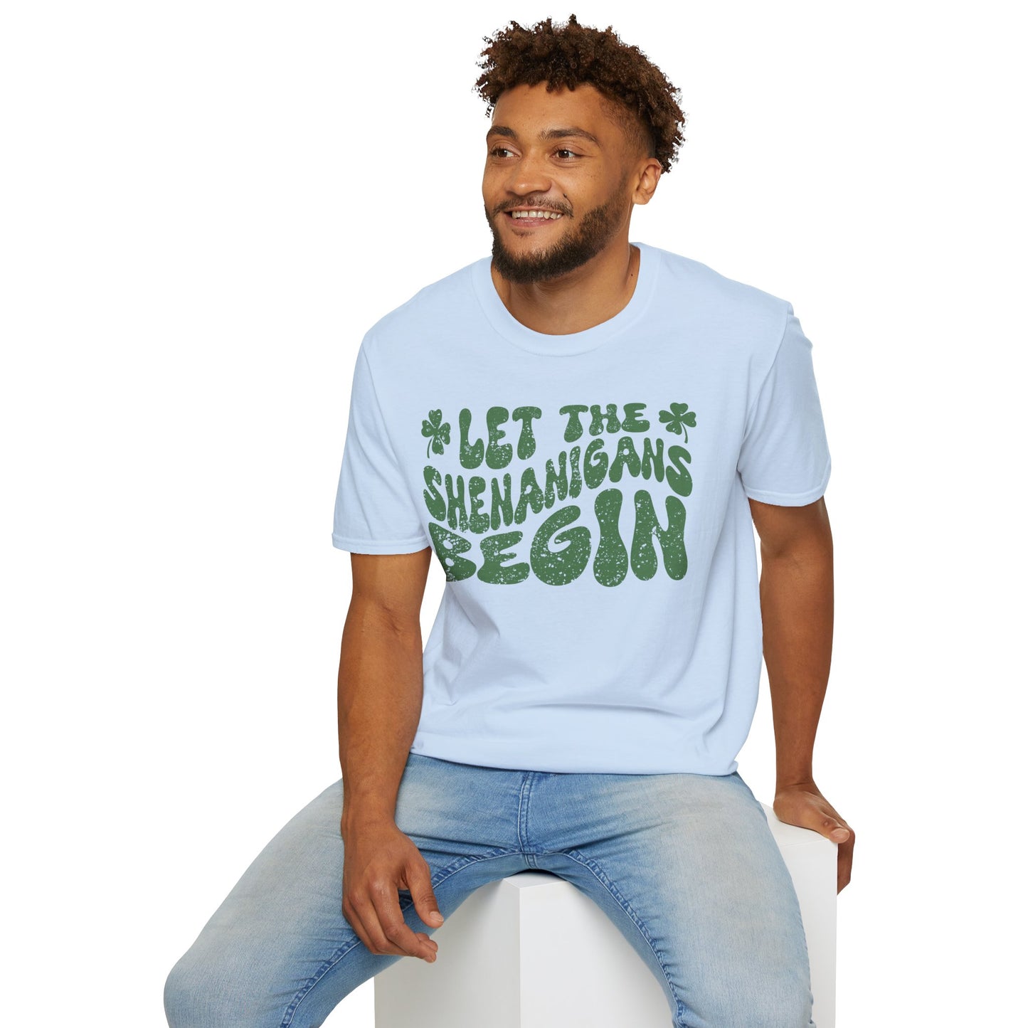 St. Patrick's Day Unisex T-Shirt - Let the Shenanigans Begin