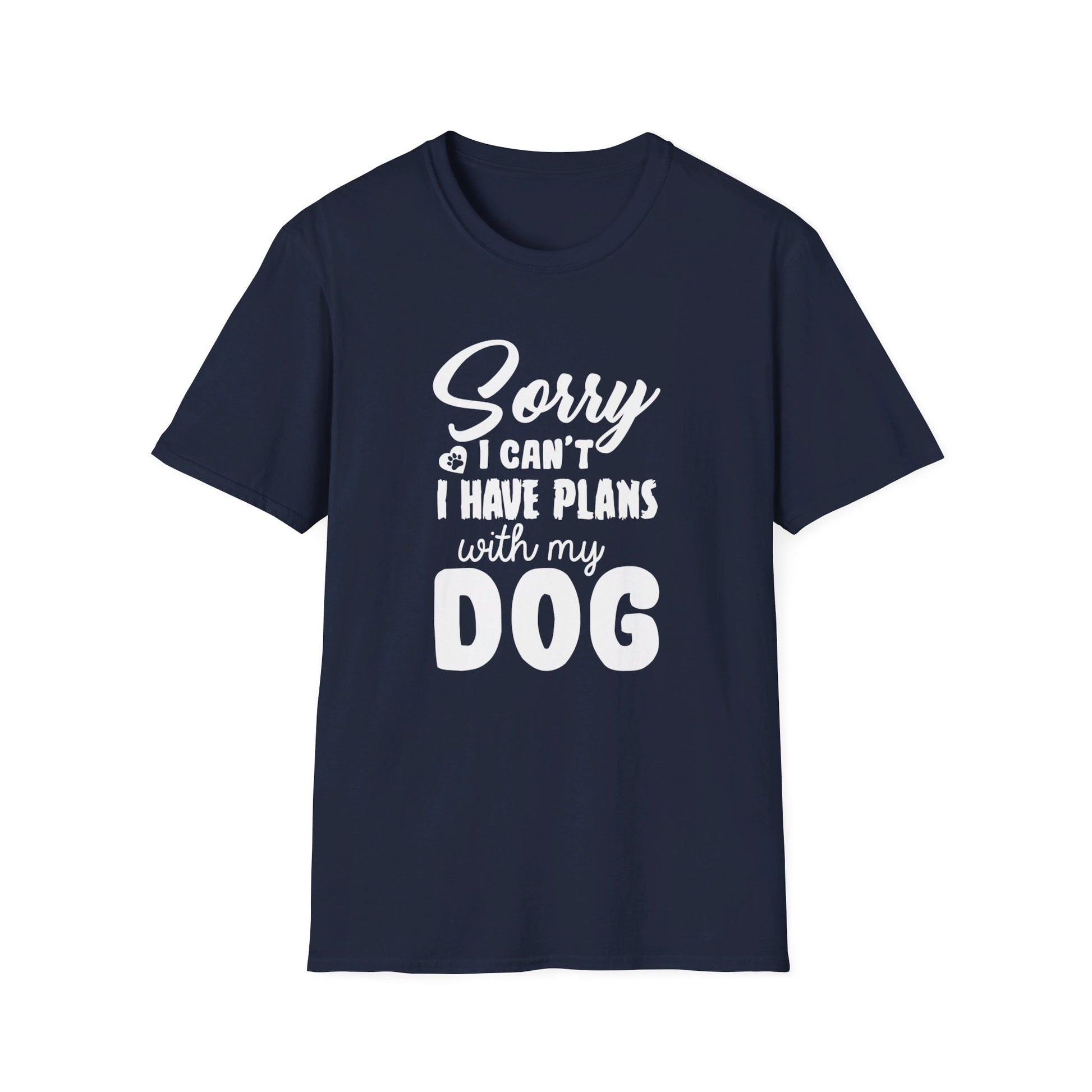 I have plans with my dog t-shirt - Print Fusions