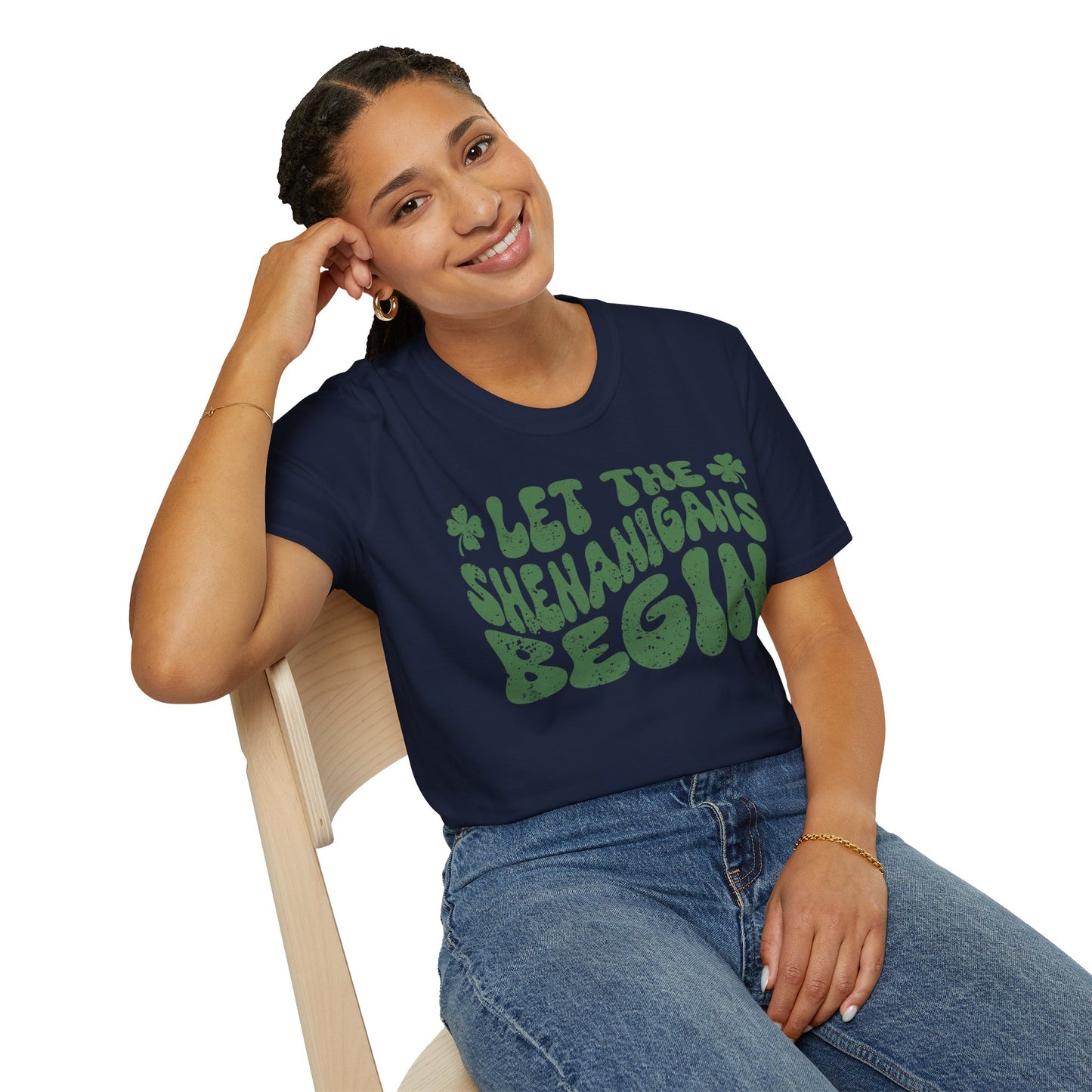 St. Patrick's Day Unisex T-Shirt - Let the Shenanigans Begin