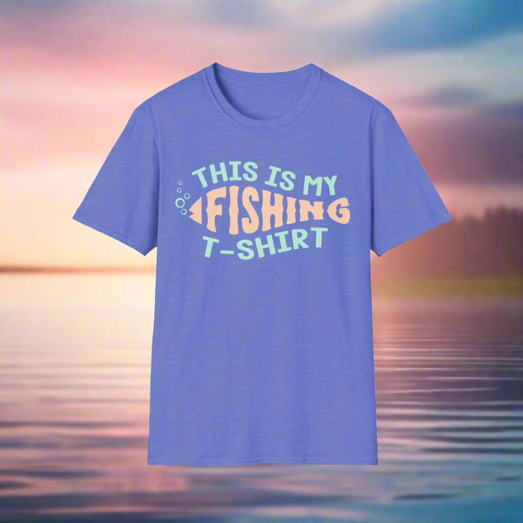 My Fishing Soft Style T-shirt - Print Fusions