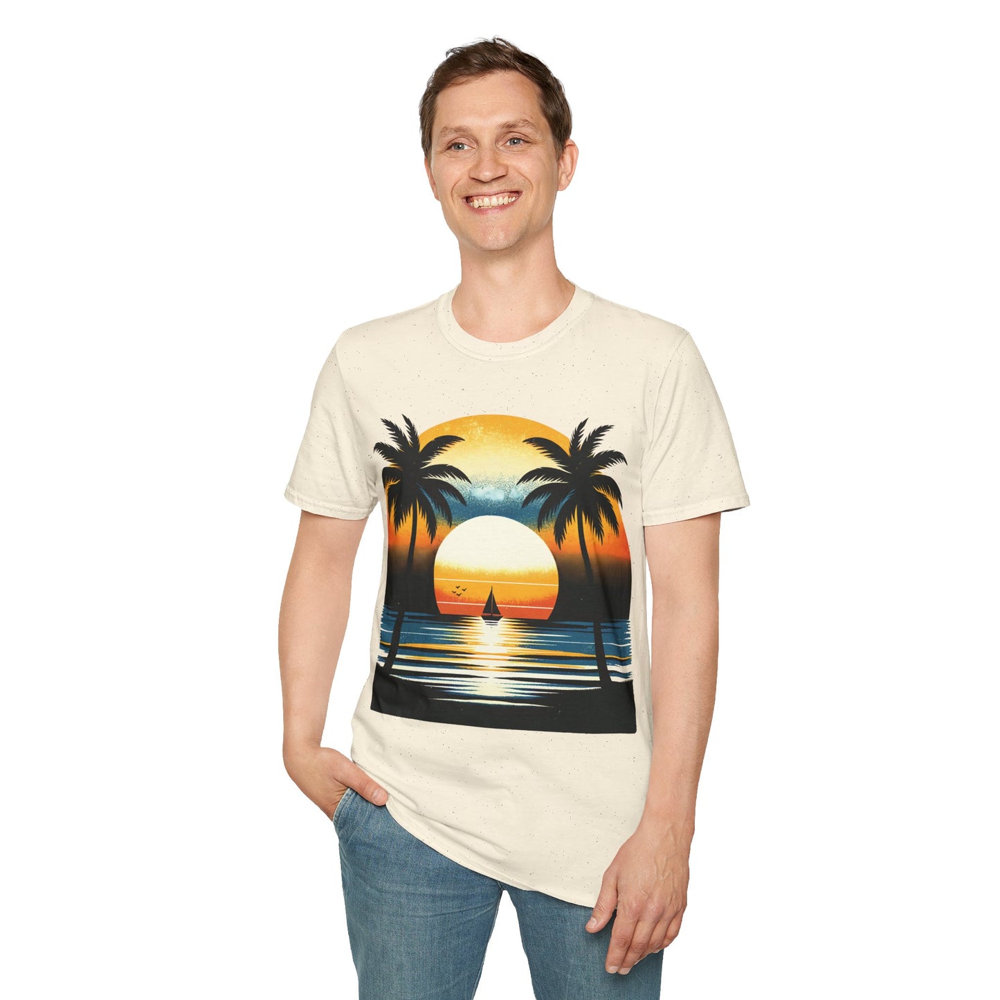 Sunset Sail Soft style T-Shirt