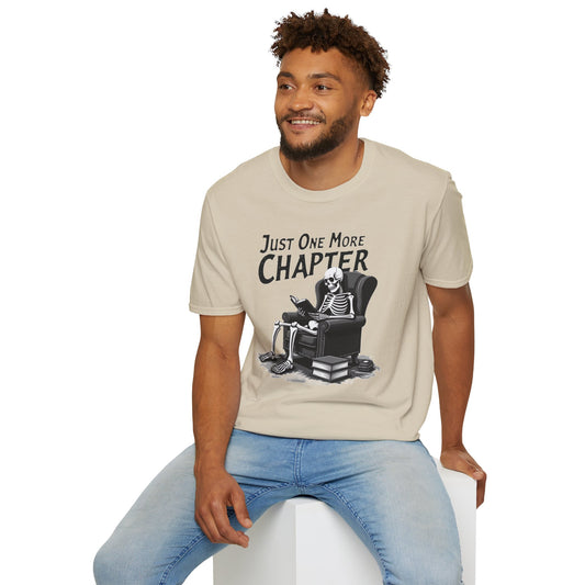 Just One More Chapter Skeleton T-Shirt