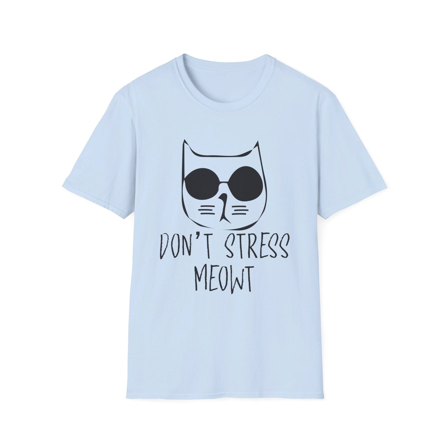 Don't Stress Meowt Cat Lover T-Shirt - Print Fusions