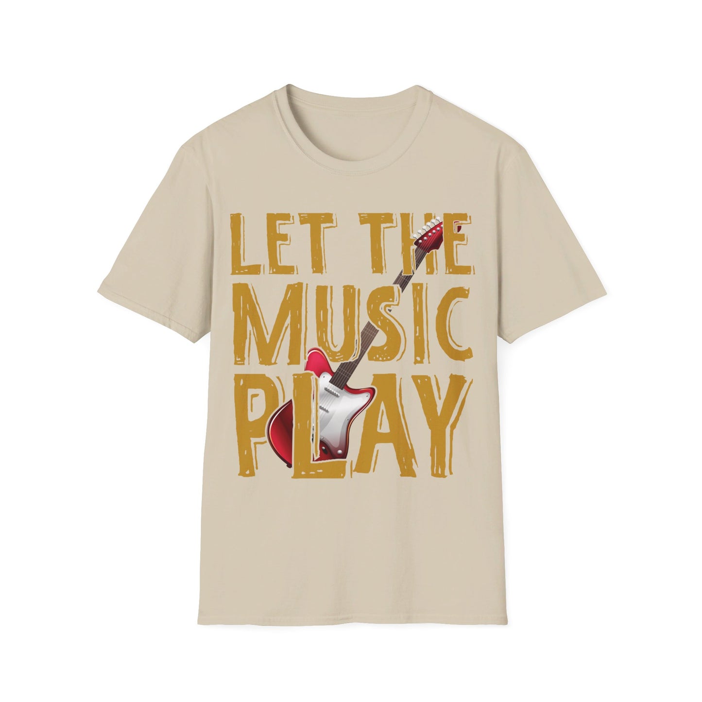 Let the Music Play Graphic T-Shirt - Print Fusions