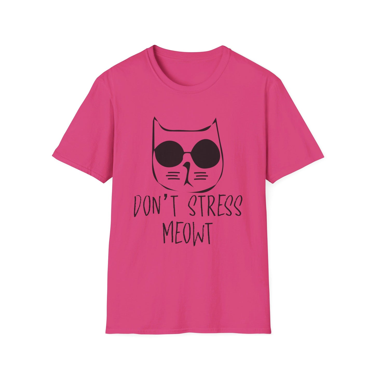 Don't Stress Meowt Cat Lover T-Shirt - Print Fusions