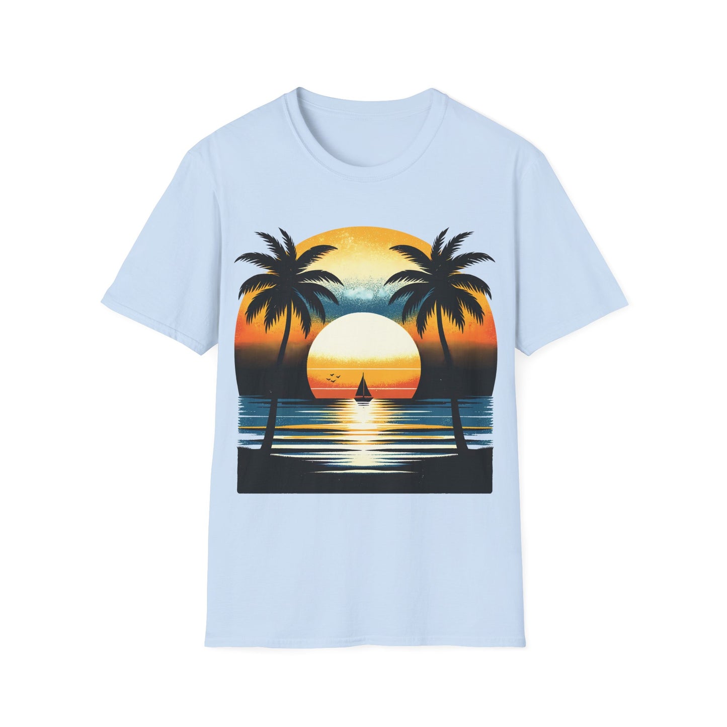 Sunset Sail Soft style T-Shirt