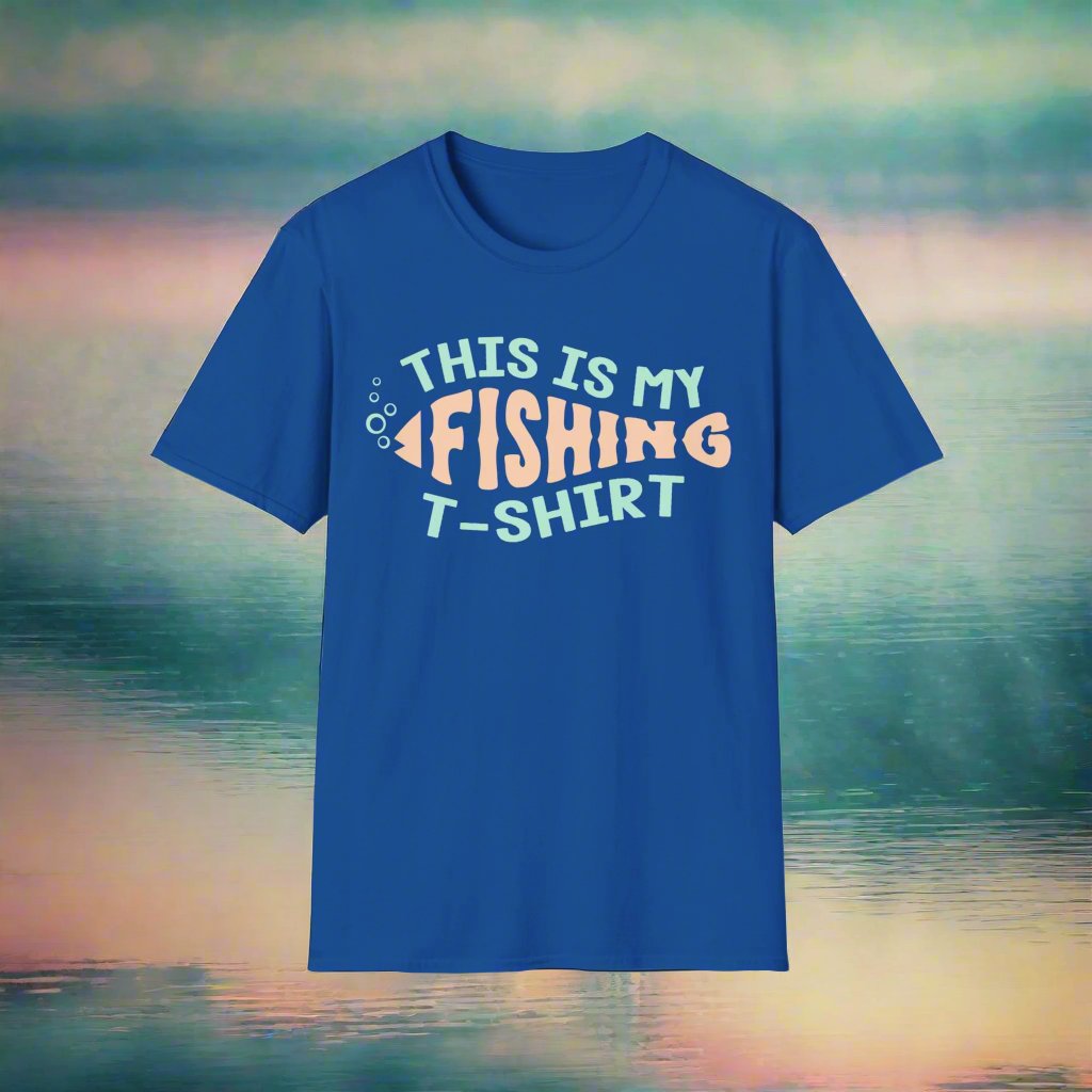 My Fishing Soft Style T-shirt - Print Fusions