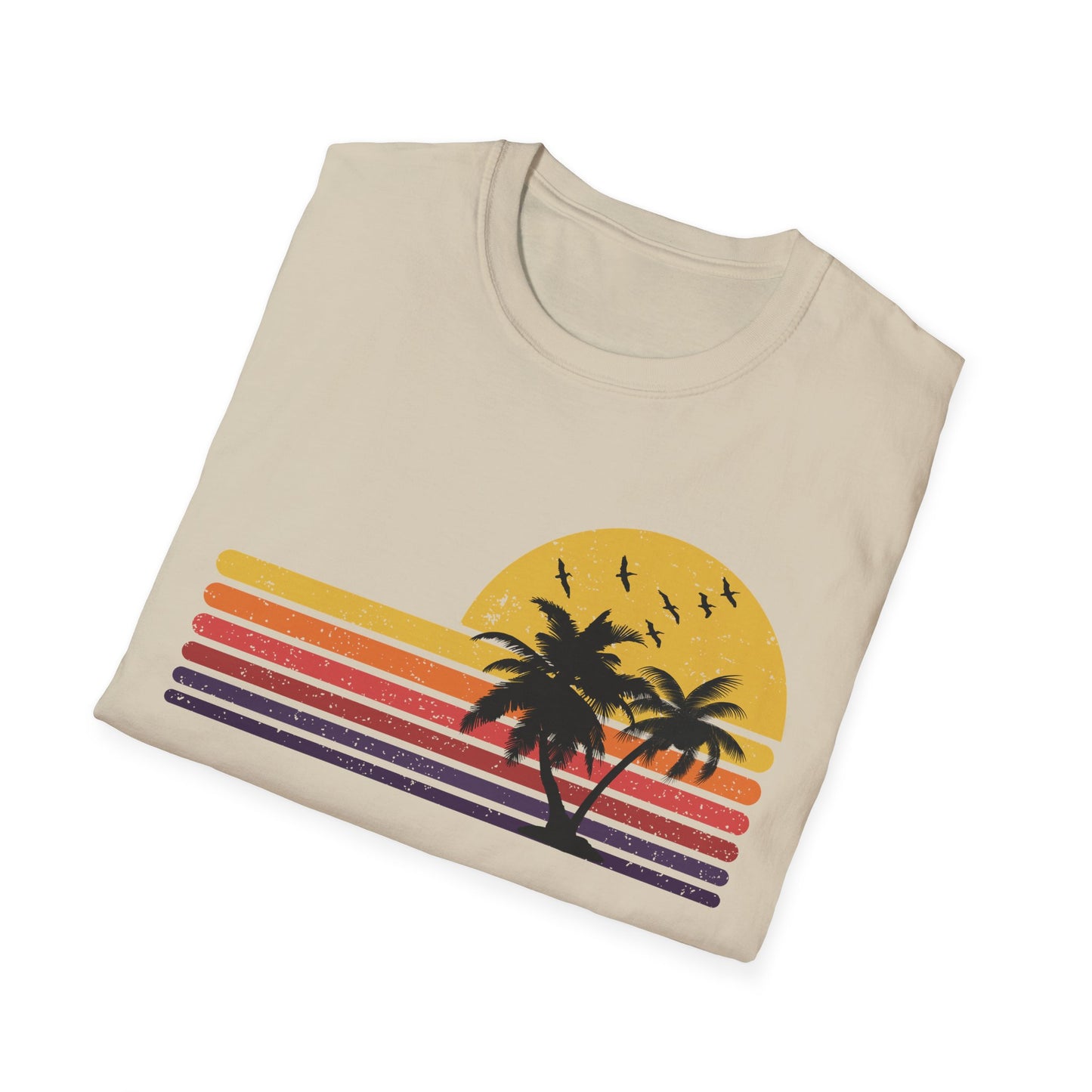 Retro Sunset Palm T-Shirt