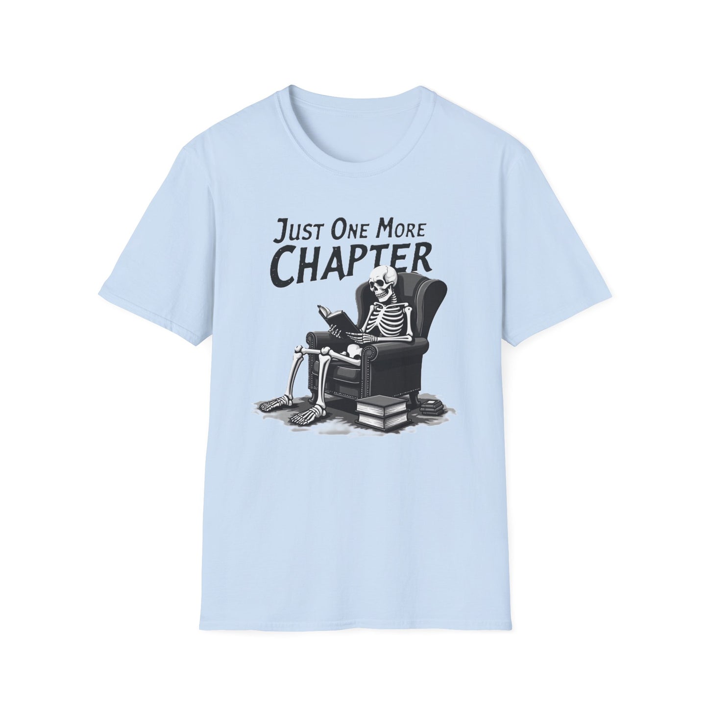 Just One More Chapter Skeleton T-Shirt