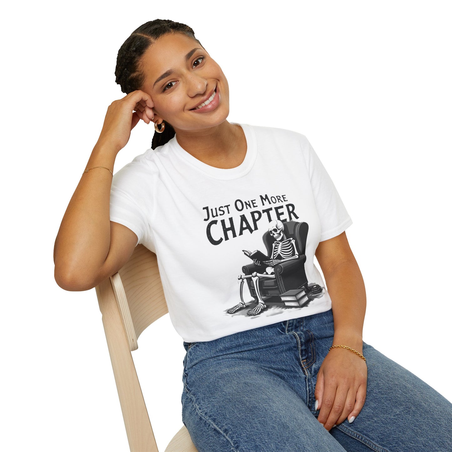 Just One More Chapter Skeleton T-Shirt