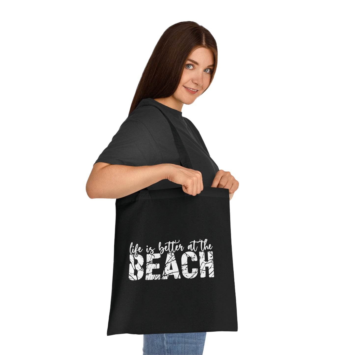 Life is Better at the Beach Cotton Tote Bag