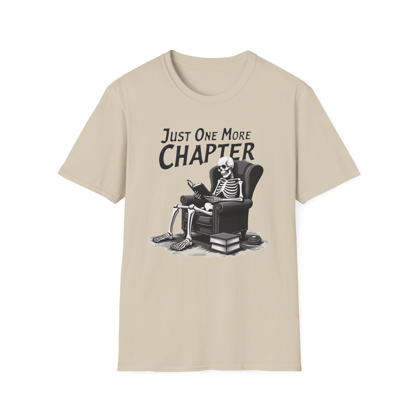 Just One More Chapter Skeleton T-Shirt