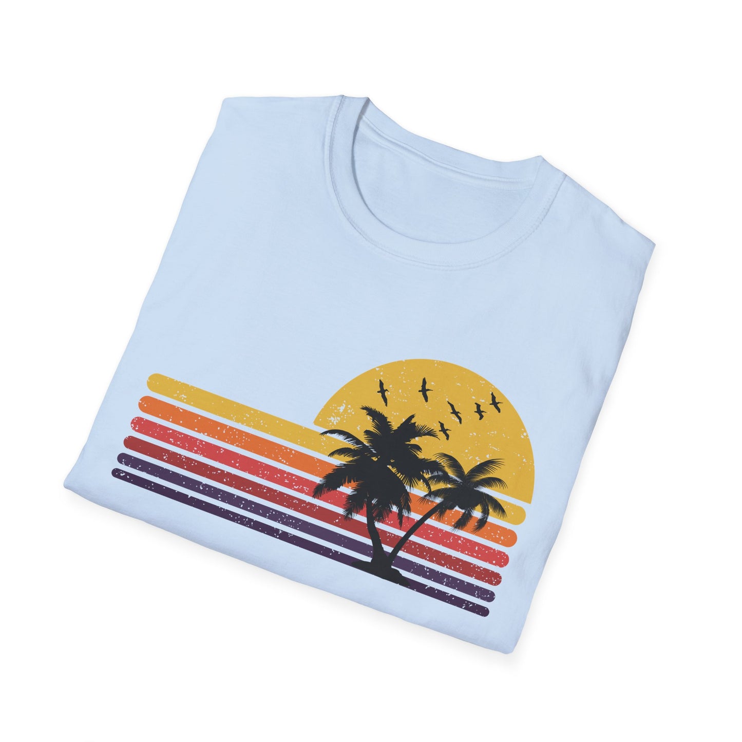 Retro Sunset Palm T-Shirt