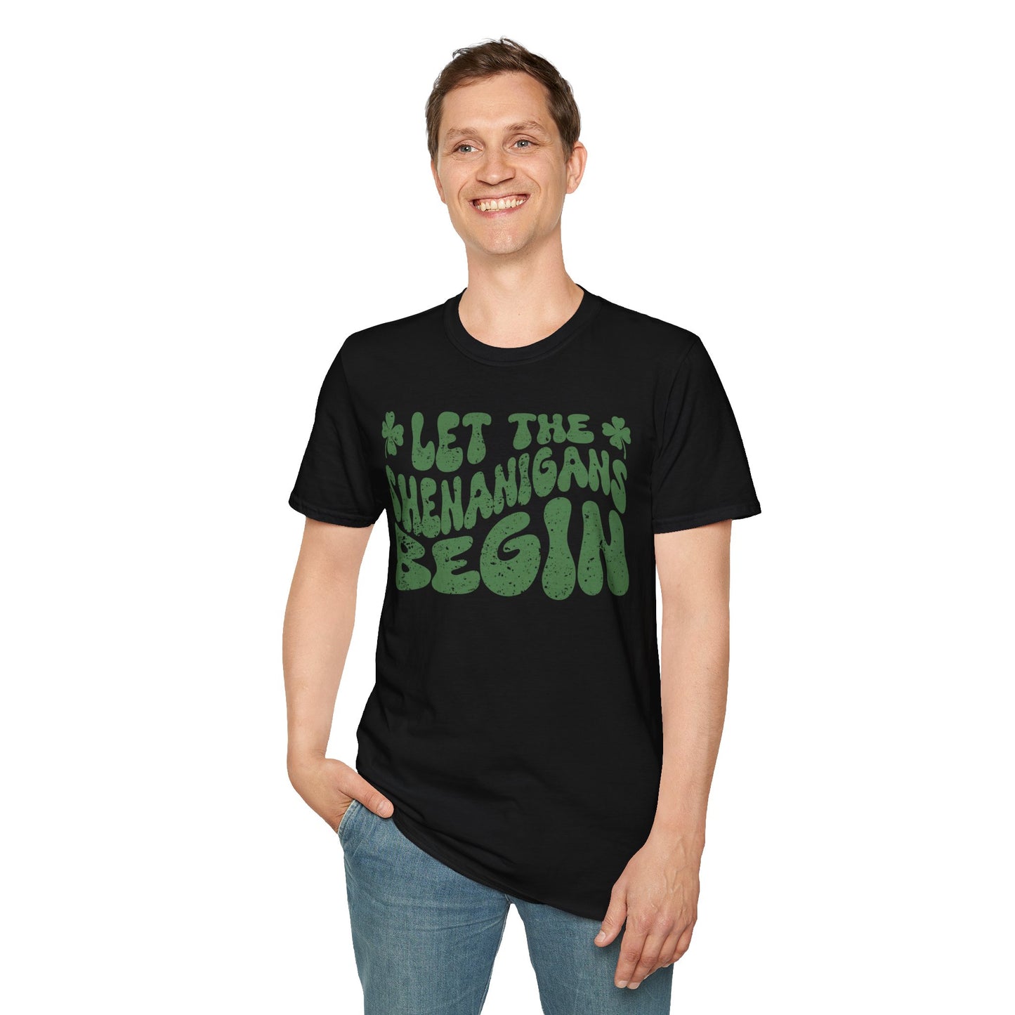 St. Patrick's Day Unisex T-Shirt - Let the Shenanigans Begin