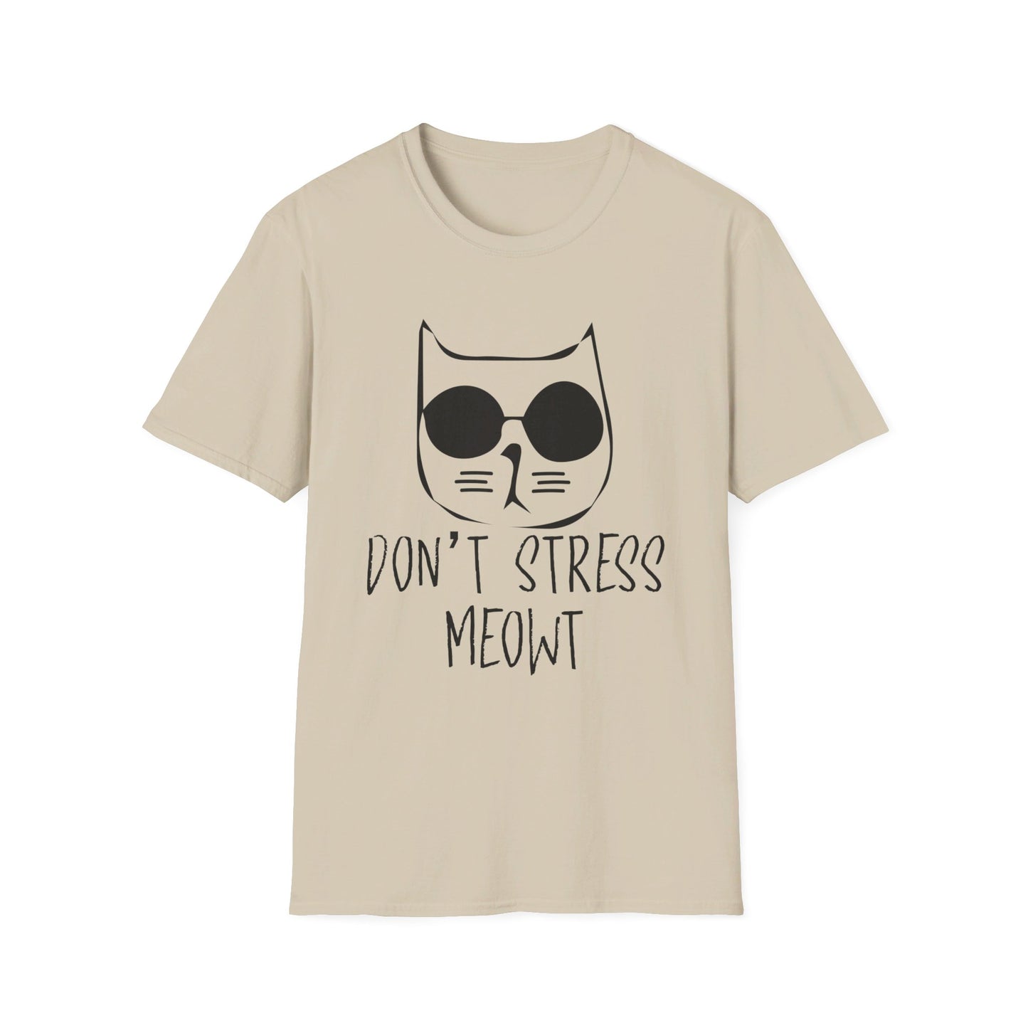 Don't Stress Meowt Cat Lover T-Shirt - Print Fusions