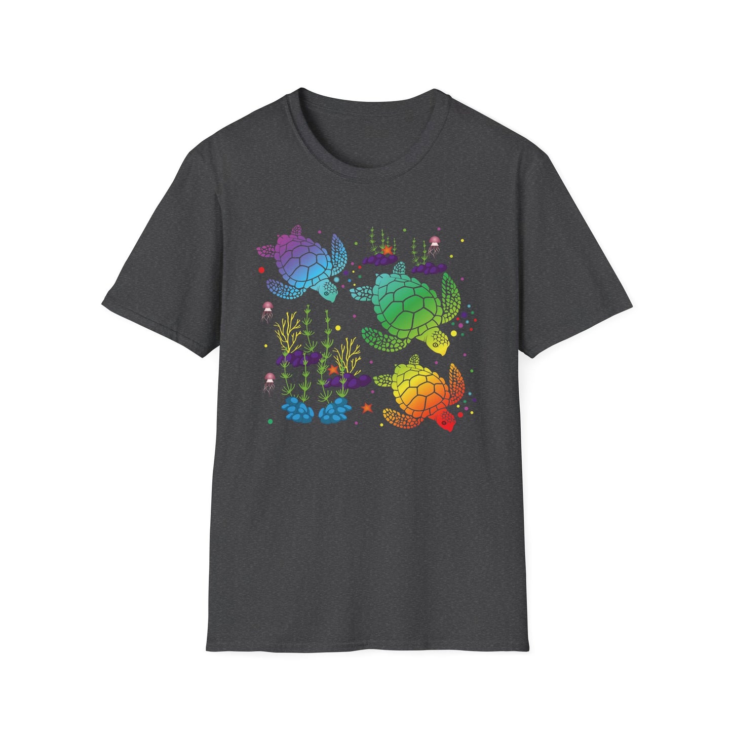 Rainbow Sea Turtle Unisex T-shirt