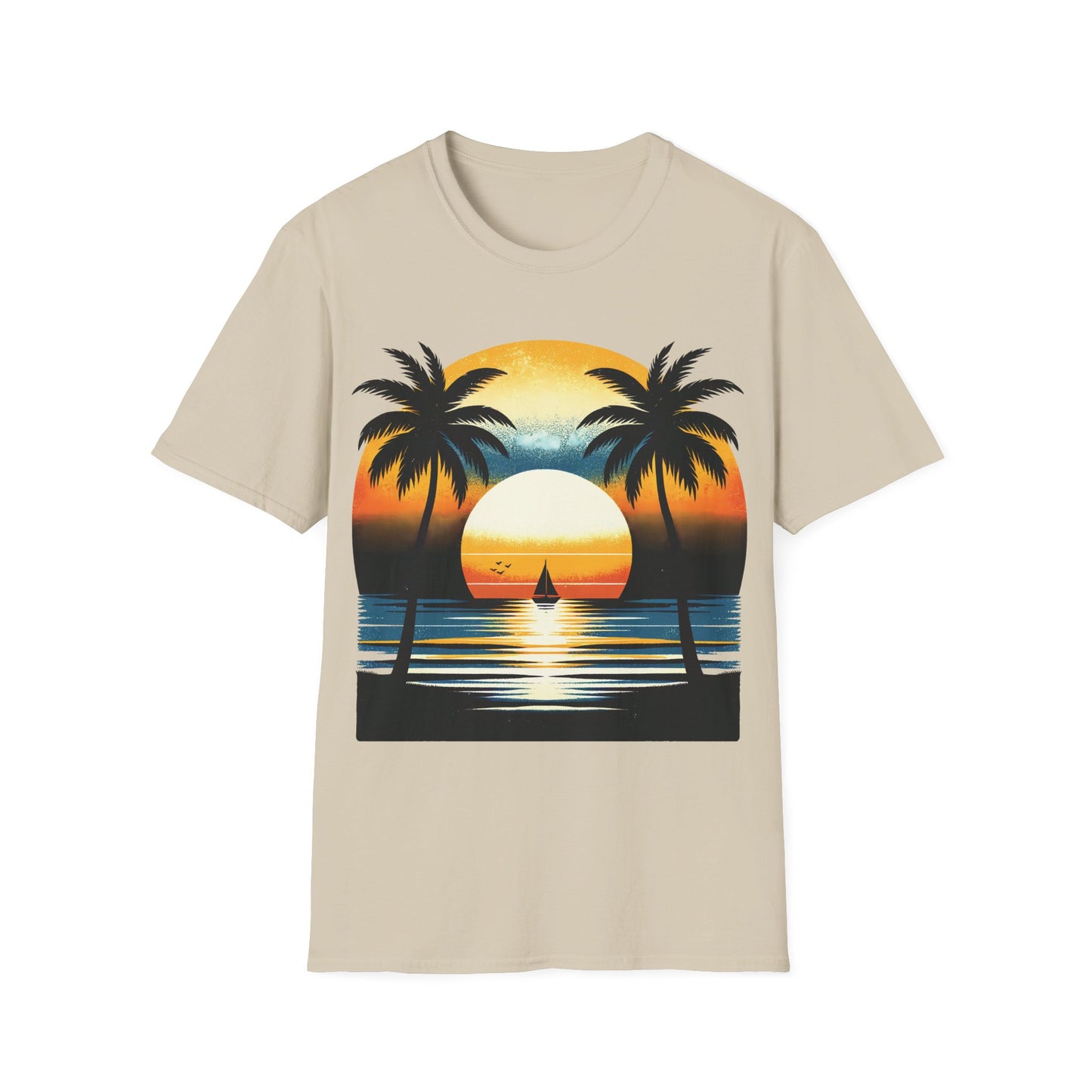 Sunset Sail Soft style T-Shirt