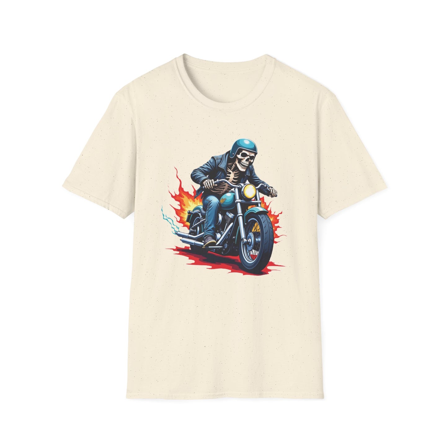 Vintage Motorcycle Skeleton T-Shirt