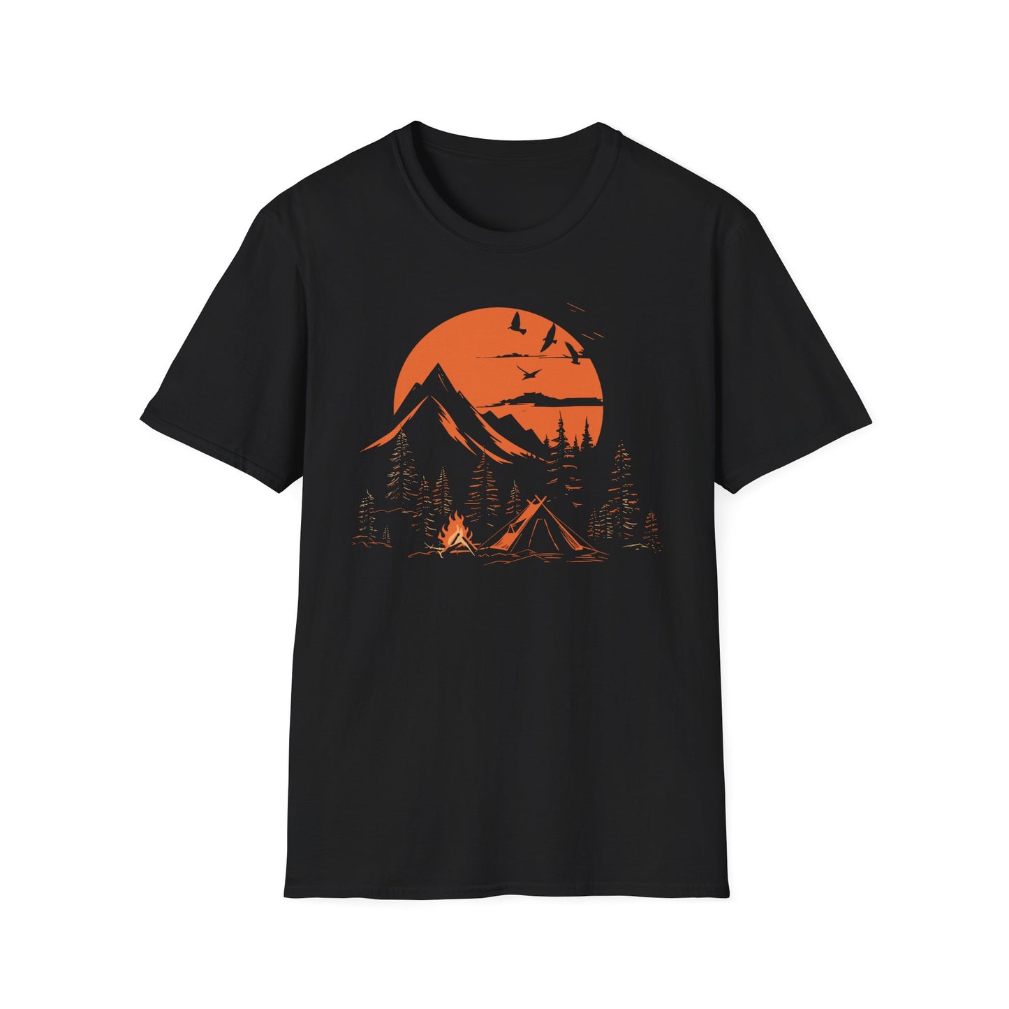 Adventure Awaits Camping T-Shirt