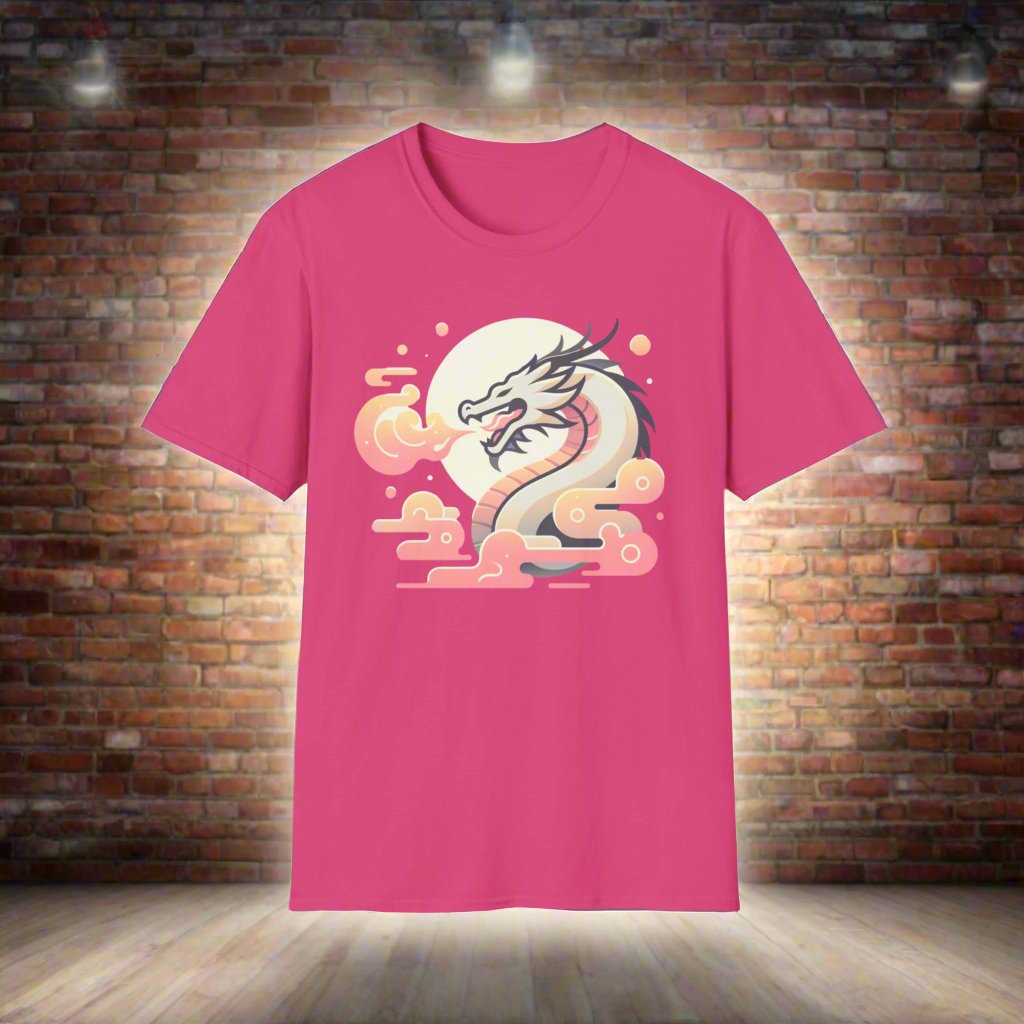 Minimalist Dragon T-Shirt - Print Fusions