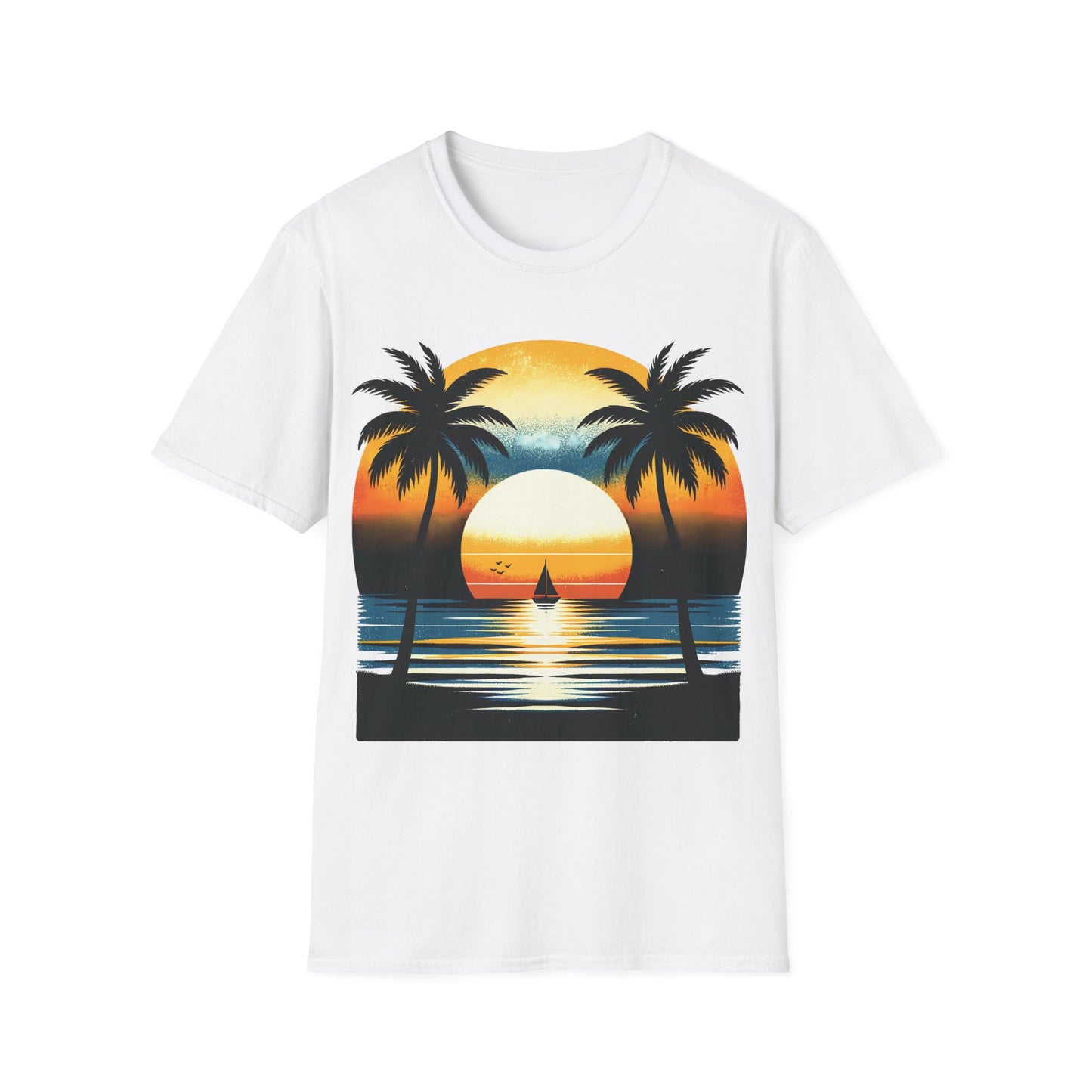 Sunset Sail Soft style T-Shirt