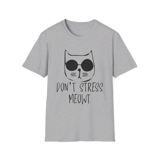 Don't Stress Meowt Cat Lover T-Shirt - Print Fusions