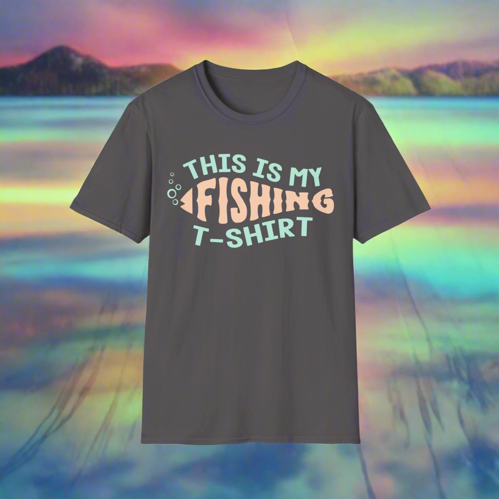 My Fishing Soft Style T-shirt - Print Fusions