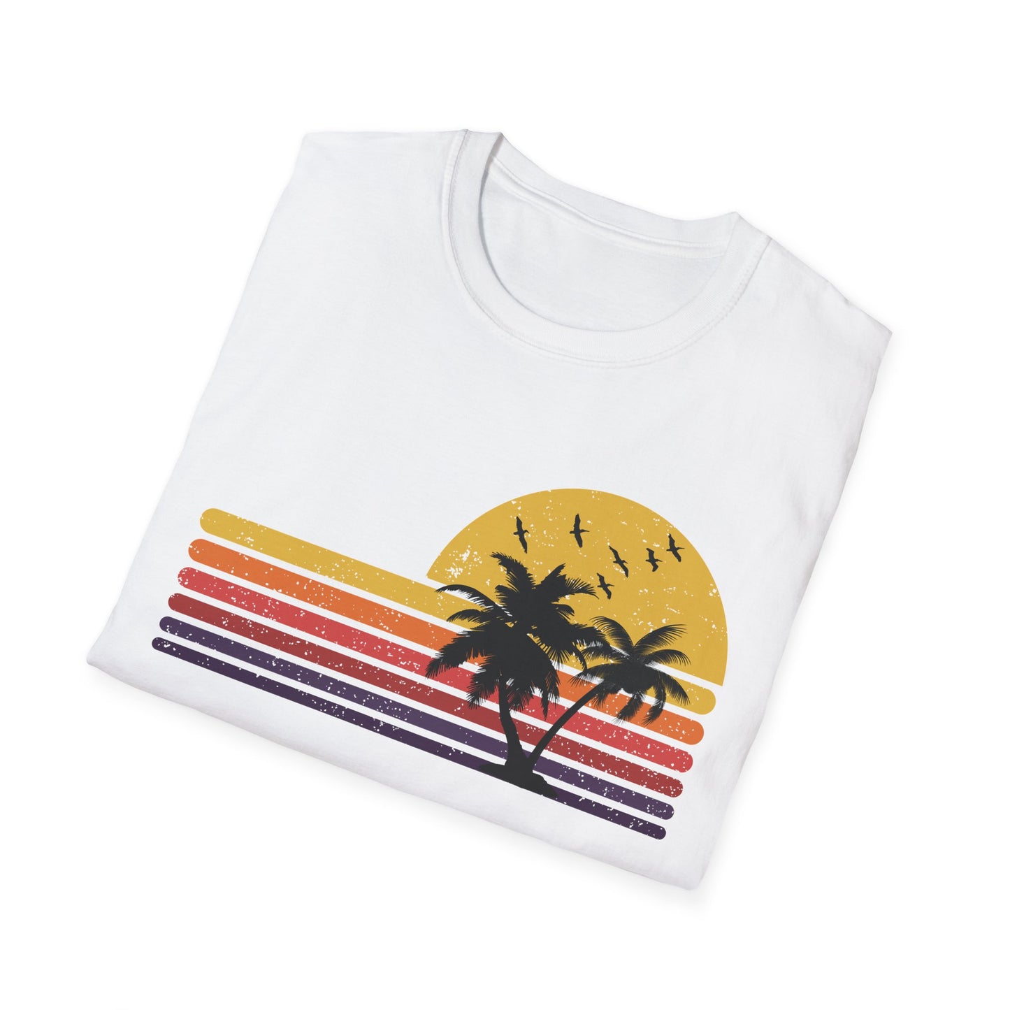 Retro Sunset Palm T-Shirt