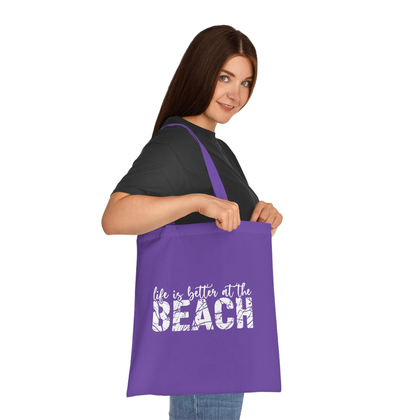 Life is Better at the Beach Cotton Tote Bag