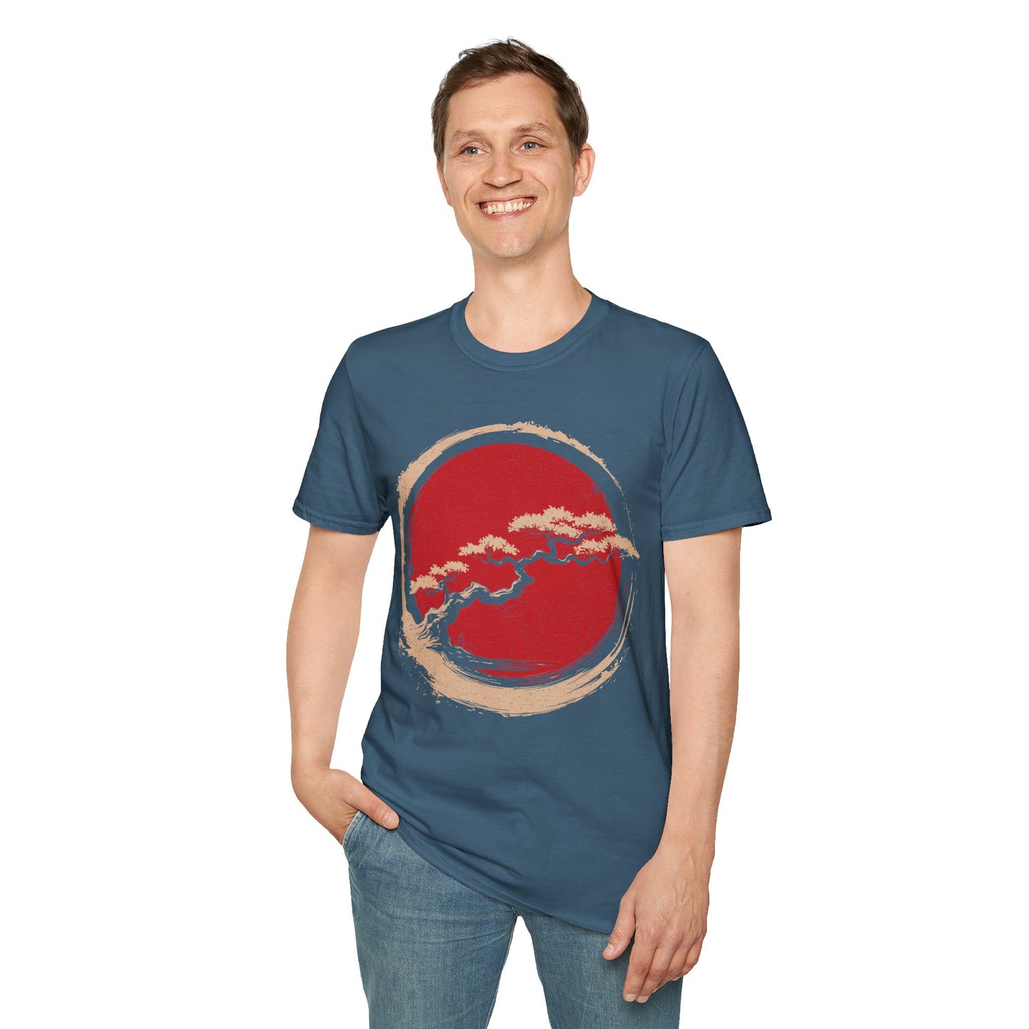 Zen Circle Tree Unisex T-Shirt