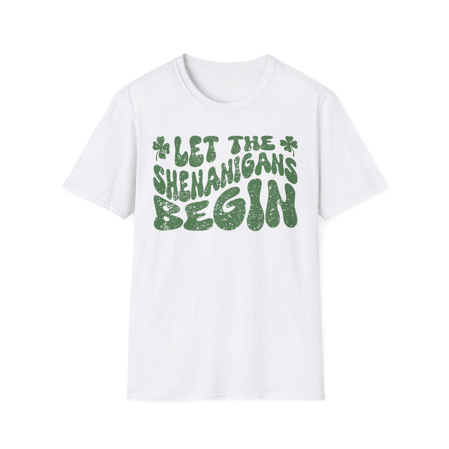 St. Patrick's Day Unisex T-Shirt - Let the Shenanigans Begin