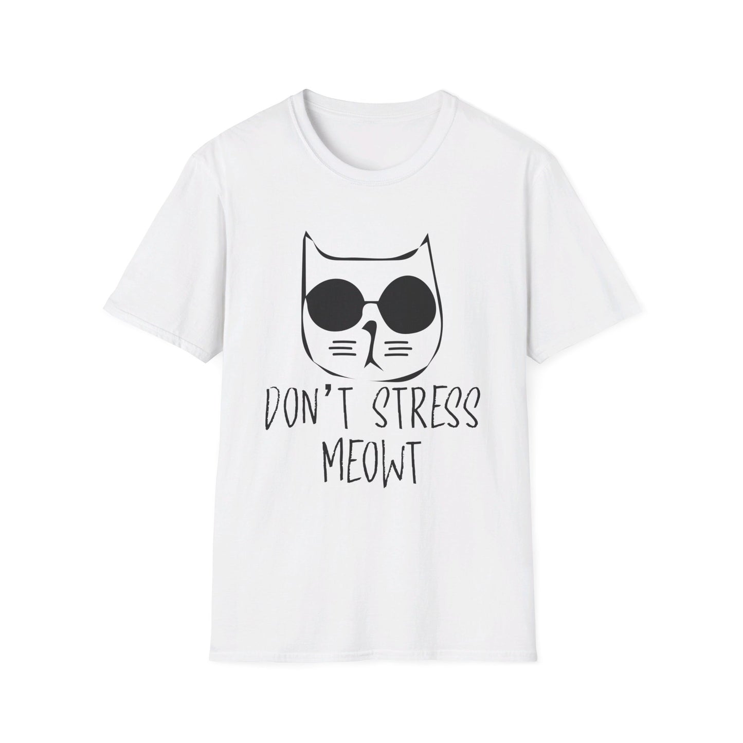 Don't Stress Meowt Cat Lover T-Shirt - Print Fusions